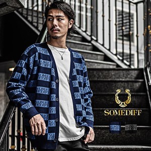 【SALE】モノグラムロゴセーター ニットカーディガン／SOMEDIFF
