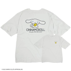 T-shirt T-Shirt Back Sanrio Characters Printed Cinnamoroll Fruits