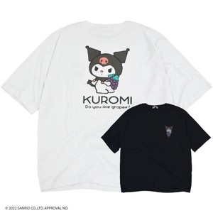 T-shirt T-Shirt Back Sanrio Characters Printed KUROMI Fruits