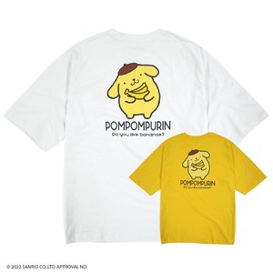 T-shirt Pudding T-Shirt Back Sanrio Characters Pomupomupurin Fruits