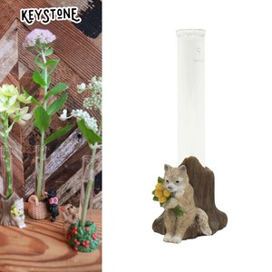 Flower Vase Animals Shiba Dog
