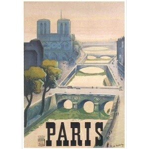 France Imports Postcard PARIS