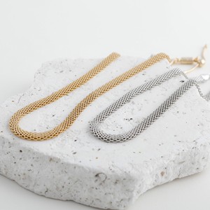 Leather Chain Necklace M