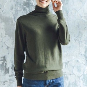 Sweater/Knitwear Turtle Neck Cotton