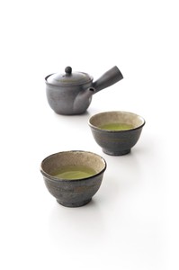Sumi-iro ふたり茶器【日本製】【信楽焼】