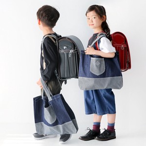 自社工場デニムおでかけトートバッグ　子供服ブランド『L.COPECK（エルコペック）』
