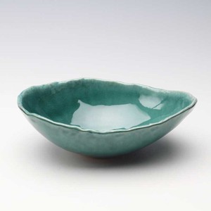 「便利な器」青釉　カレー鉢