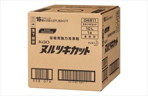 KAOヌルツキカットバッグインボックスタイプ業務用10L×1点セット 【 住居洗剤・お風呂用 】