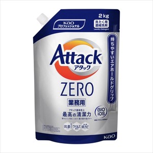 アタックZERO業務用2KG×6点セット【 衣料用洗剤 】