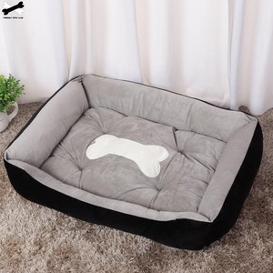 骨 ペット ベッド 暖かい ペット製品 犬 ソフト 洗える 綿の犬小屋マット     CLA418