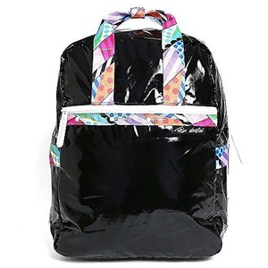 LeSportsac レスポートサック リュックサック ABSTRACT BACKPACK BLACK DIMENSION