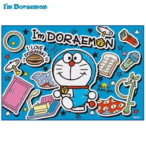 Small Item Organizer Sticker Doraemon