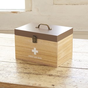 ≪セール品30％割引≫木製品コレクション　Wooden Case　木製救急箱