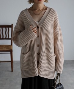 Sweatshirt Knit Cardigan