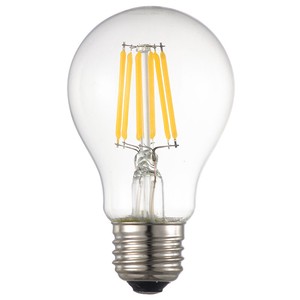 LEDフィラメントタイプ電球 E26 60形相当 電球色