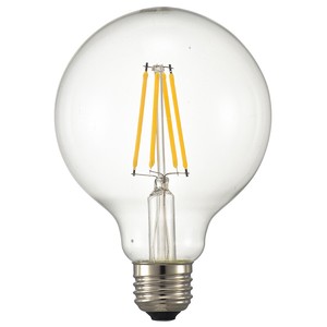 LEDフィラメントタイプ電球 E26 60形相当 電球色