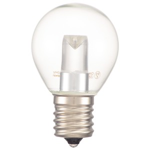LEDサイン球装飾用 S35/E17/1.2W/60lm/クリア昼白色
