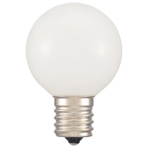 LEDミニボール球装飾用 G40/E17/1.2W/75lm/昼白色