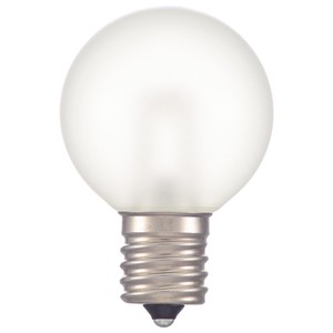 LEDミニボール球装飾用 G40/E17/1.2W/50lm/フロスト電球色