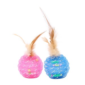 Cat Toy Candy Feather Toy Set of 2