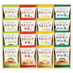 フリーズドライお味噌汁・スープ詰合せ AT-DO