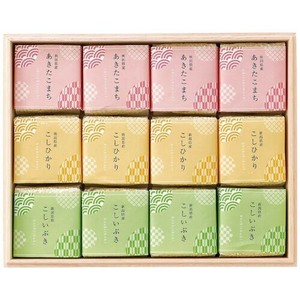 木箱入りブランド銘柄・無洗米食べくらべギフトセット IROHA-100KKK