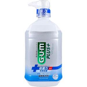 GUM ガム・プラスデンタルリンス 低刺激ノンアルコール 900mL