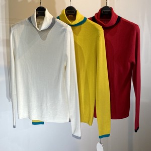 Sweater/Knitwear Color Palette Bicolor Turtle Neck