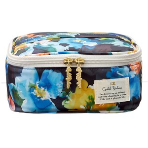 Pouch Navy Floral Pattern