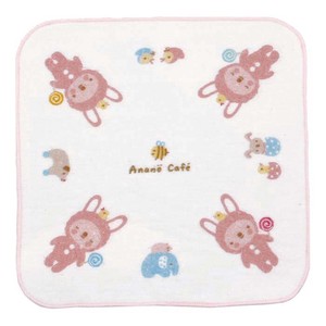Towel Handkerchief Pink Mini anano cafe