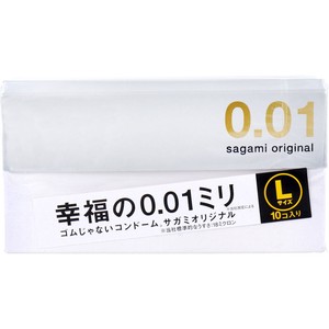サガミオリジナル 001 Lサイズ コンドーム 10個入【避妊具・潤滑剤】