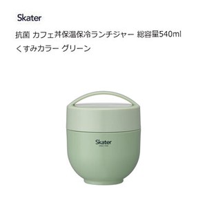 Bento Box Skater Antibacterial Green