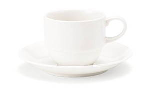 【ホワイト】 スタッキングコーヒーカップ(ソーサー別)　 BR700/7016