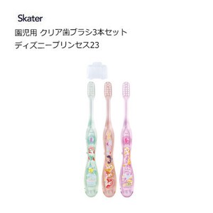 Desney Toothbrush Skater Soft Clear 3-pcs set