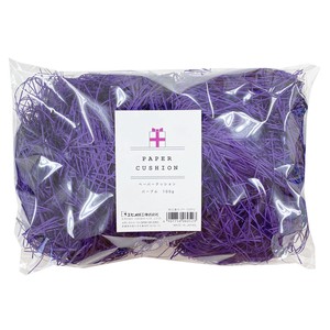 【ギフト用 緩衝材 ペーパークッション】紙パッキン100g紫