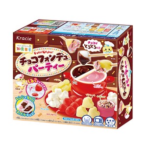 【お菓子】『ポッピンクッキン　チョコフォンデュパーティー　1セット上代￥250×5個入』　〜知育菓子〜