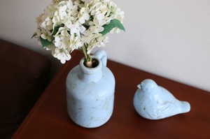彩か｜Saika　Aqua ブルー Mini ピッチャー/フラワーベース/花瓶/花器
