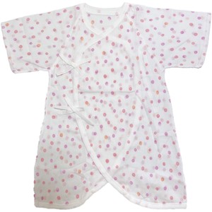 婴儿内衣 粉色 圆点 立即发货 日本制造