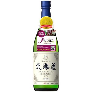 北海道 ケルナー ドライ 白 720ml x1【白ワイン】【日本ワイン】