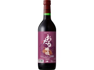 北海道 おたる キャンベルアーリ辛口赤 720ml x3酒日本酒葡萄酒清酒烧酒