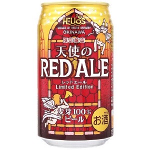 ヘリオス酒造 天使のレッドエール 缶 350ml x24【ビール】
