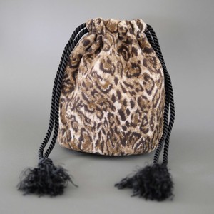 Shoulder Bag Leopard Print Fringe