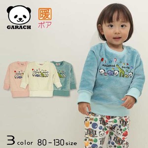 Kids' 3/4 Sleeve T-shirt Embroidered Panda