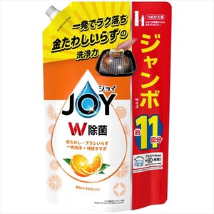 除菌ジョイコンパクトバレンシアオレンジの香り　詰替ジャンボサイズ 【 食器用洗剤 】