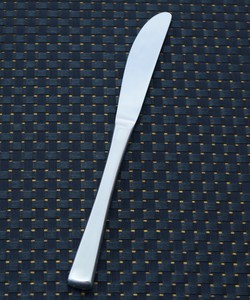 【燕三条】【日本製】18-8 シャイン デザートナイフ(HH) 仕上刃