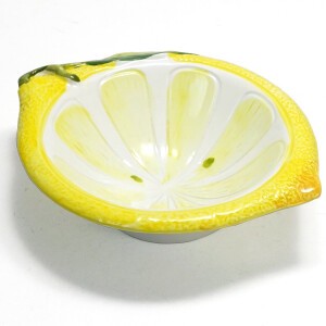 イタリア製 レモン柄 デザートボウル 18cm