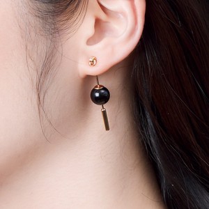 Pierced Earringss black