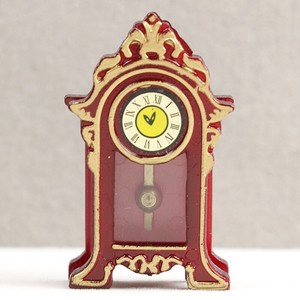 1：12ドールハウス   工芸品模型部品   古い置き時計台時計  秋冬新作 ZCLB516