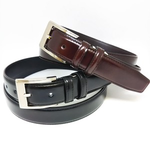 Belt Antique Cattle Leather M Made in Japan