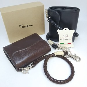 Trifold Wallet Cattle Leather Made in Japan